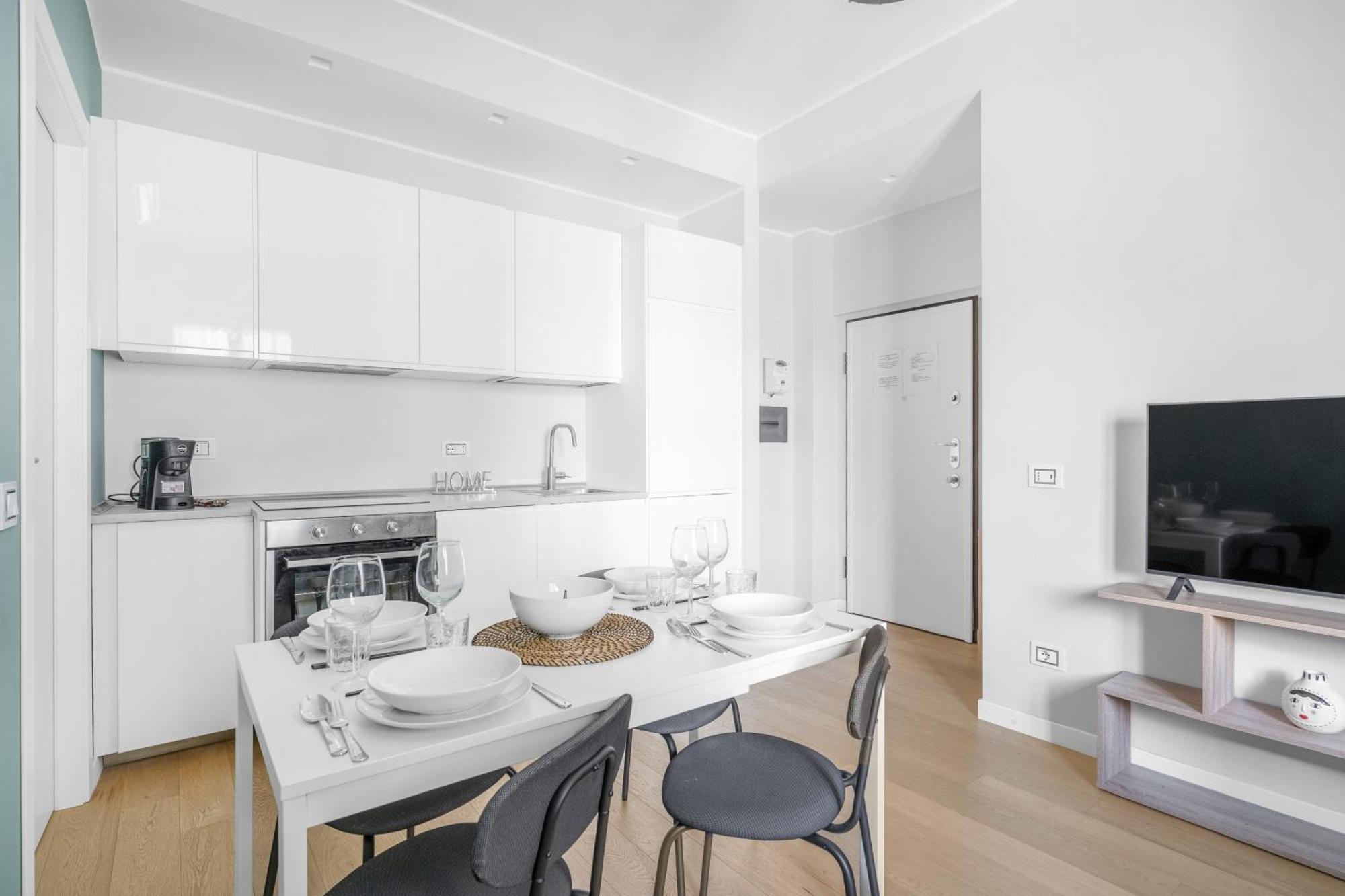 Sil5 - Apartment Bright - Luxury 밀라노 외부 사진